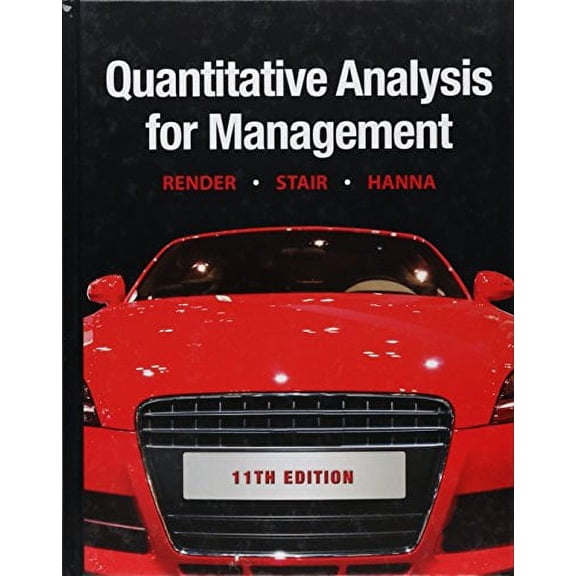 Pre-Owned Quantitative Analysis for Management (Hardcover) 0132149117 9780132149112