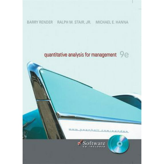 Pre-Owned Quantitative Analysis For Management (Hardcover) 0131857029 9780131857025
