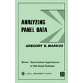thumbnail image 1 of Quantitative Applications in the Social  Analyzing Panel Data, Book 18, (Paperback), 1 of 1