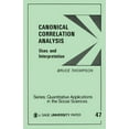 thumbnail image 1 of Quantitative Applications in the Social  Canonical Correlation Analysis: Uses and Interpretation, Book 47, (Paperback), 1 of 1