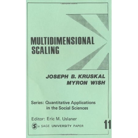 Pre-Owned Quantitative Applications in the Social Multidimensional Scaling Book 11 (Paperback)