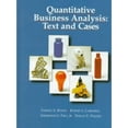 thumbnail image 1 of Pre-Owned Quantitative Business Analysis : Text and Cases (Hardcover) 9780256147131, 1 of 1