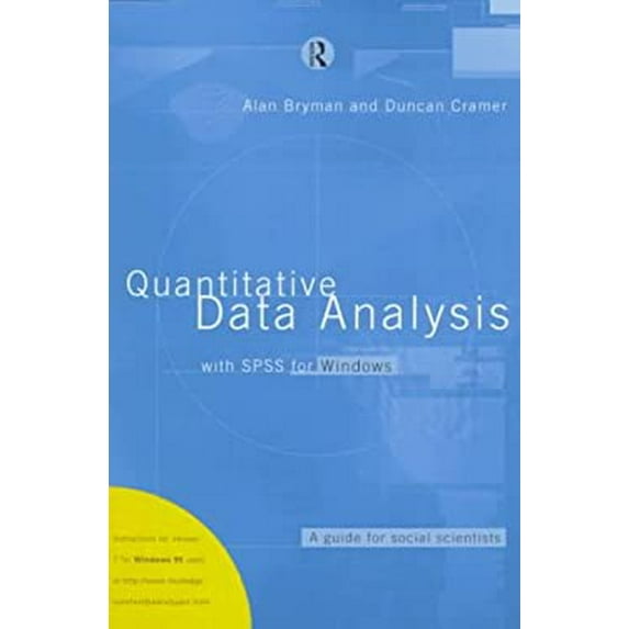 Pre-Owned Quantitative Data Analysis with SPSS for Windows : A Guide for Social Scientists 9780415147200 Used