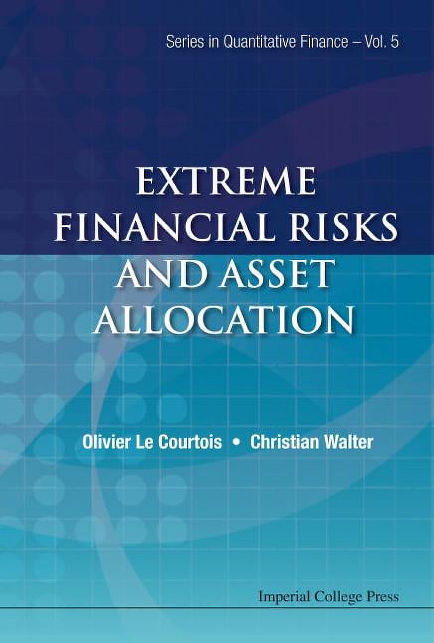Quantitative Finance Extreme Financial Risks and Asset Allocation, Book ...