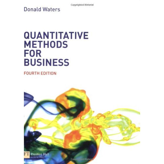 Pre-Owned Quantitative Methods for Business (Paperback) 0273694588 9780273694588