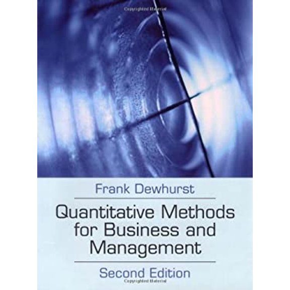 Pre-Owned Quantitative Methods for Business and Management (Paperback) 9780077109028