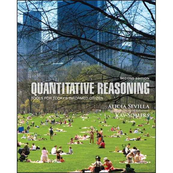 Pre-Owned Quantitative Reasoning: Tools for Today's Informed Citizen (Paperback) 0470592710 9780470592717