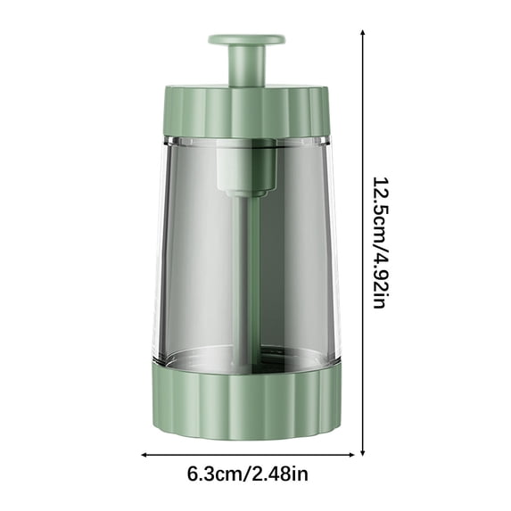 Quantitative Seasoning Shaker Bottle, Transparent Controlled Dispenser for Salt Pepper and Spice Powder, Kitchen Cooking Essential