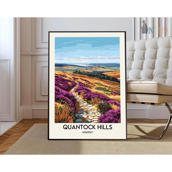 Quantock Hills England Poster Unframed Paper Print