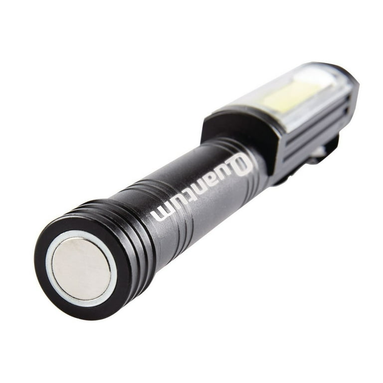 quantum black light flashlight Quantum 215 Lumen Magnetic Pocket Work LED Light