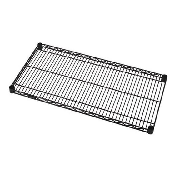 Wire Shelf Black 21X72