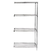 Quantum 24W X 24"L X 86" H Add On Unit - Chrome Model Ad86-2424C