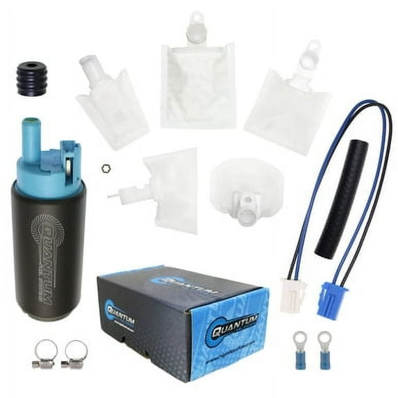 Quantum 255LPH Performance Fuel Pump for Kawasaki Ninja ZX-10R (ZX1000) EFI 2004-2007, Replaces 49040-0004