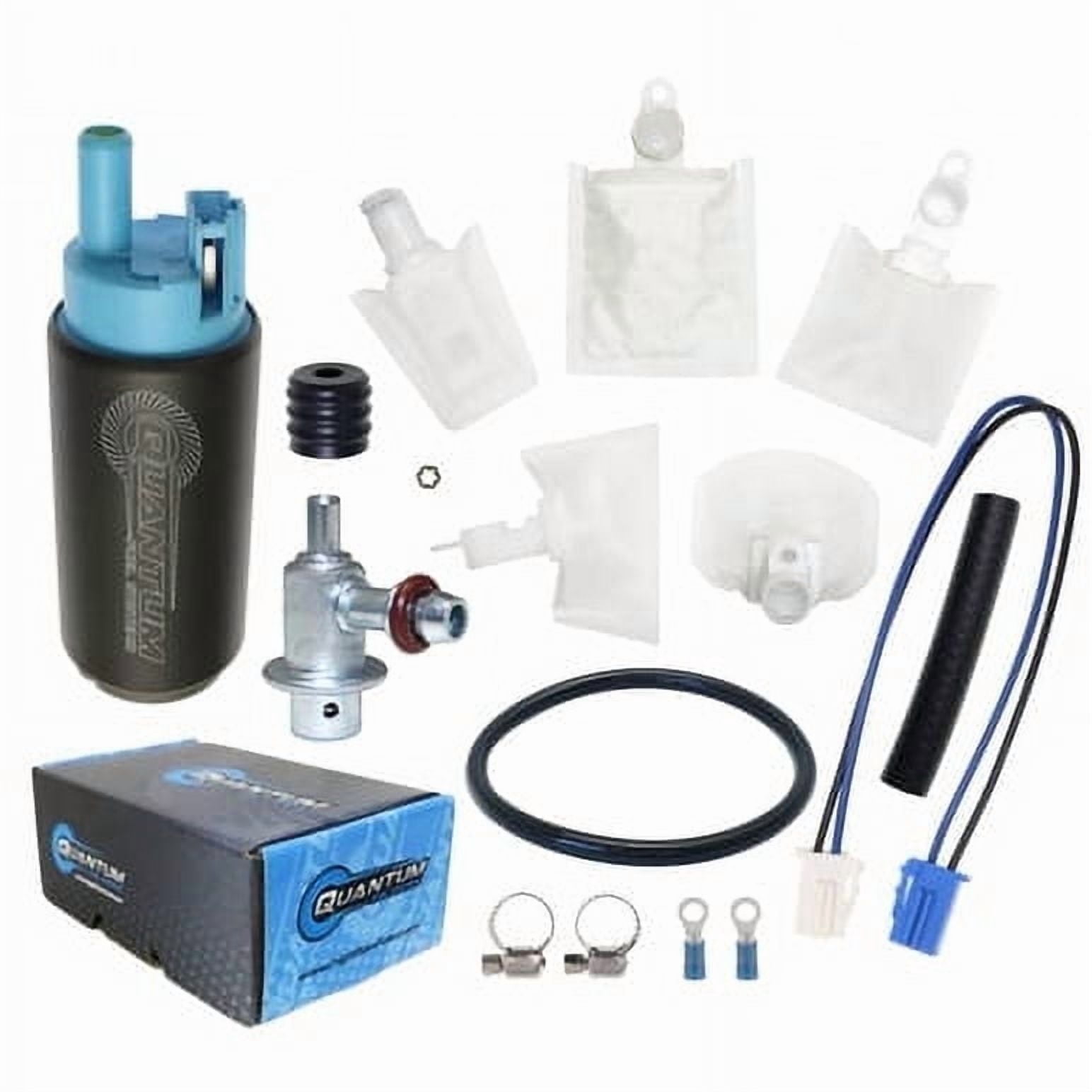 Quantum 255LPH Performance Fuel Pump w/ Regulator & Tank Seal for Suzuki Hayabusa (GSX1300R) EFI 1999-2007, Replaces 15100-24FA0