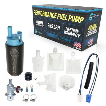 Quantum 255LPH Performance Fuel Pump w/ Regulator for Suzuki V-Strom 1000 (DL1000) 2002-2012, Replaces 15100-06G10