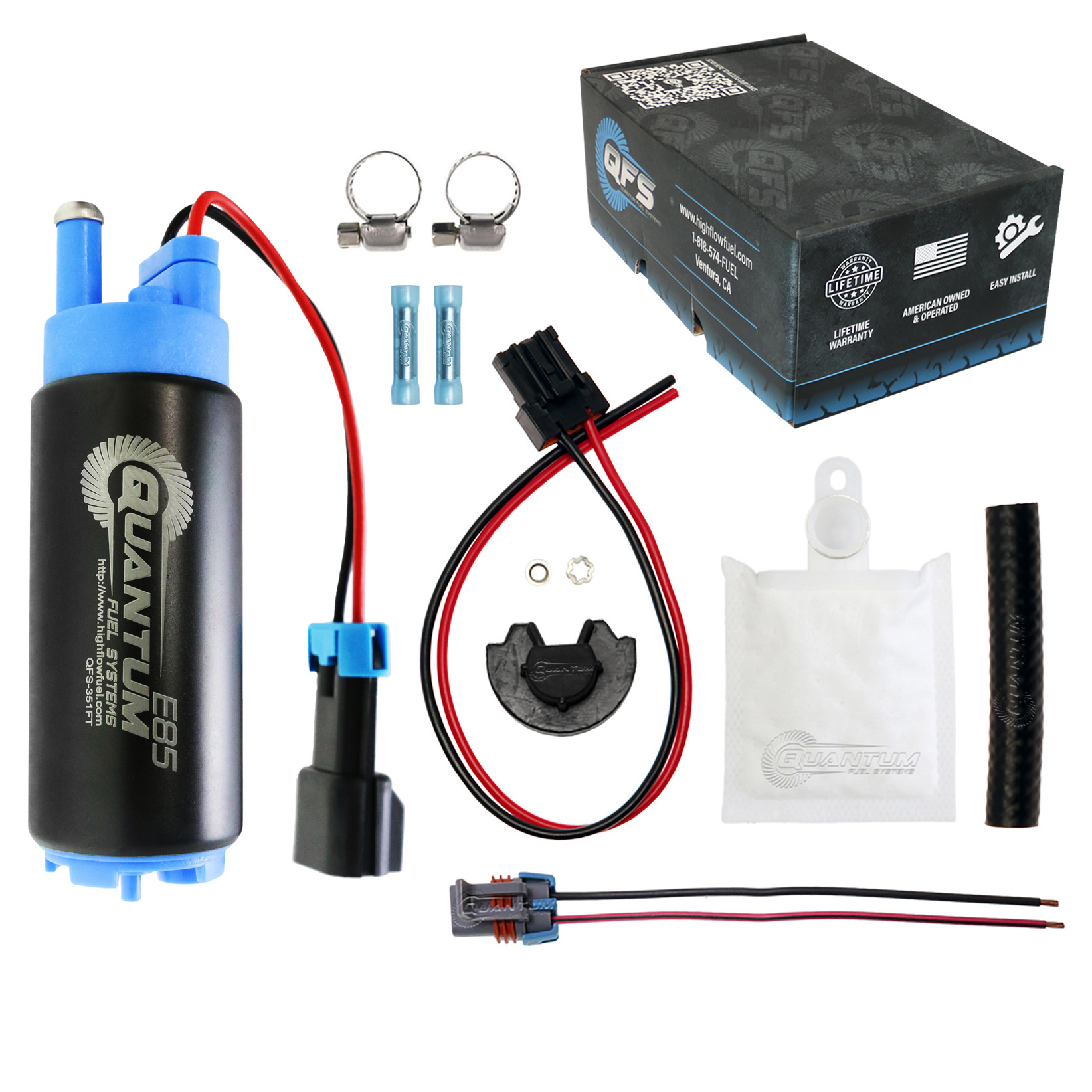 Quantum 340LPH E85 Specific InTank Fuel Pump Toyota Corolla All Trac