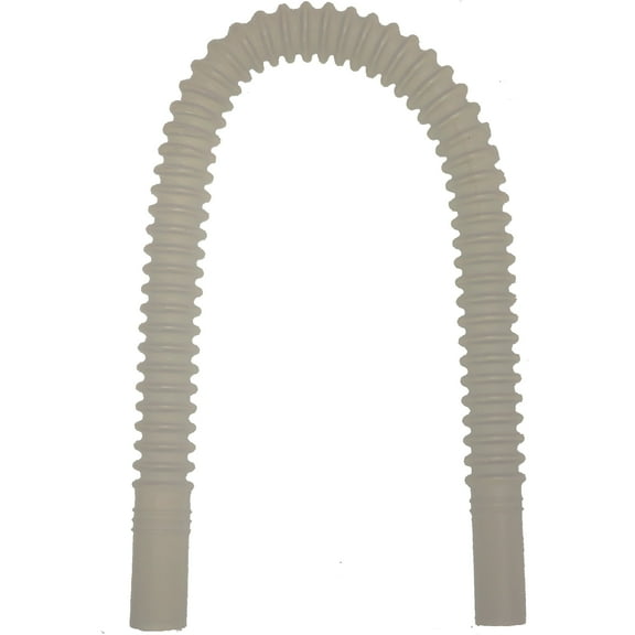 Quantum 8mm x 8mm Clear Corrugated Flexible Hose Line for Fuel Pump Assembly