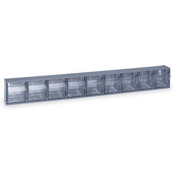 Quantum 9-Compartment Tilt Storage Bin