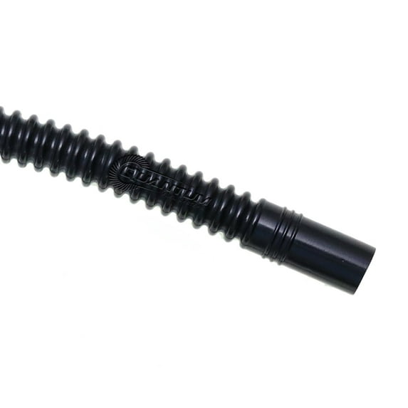 Quantum 9mm x 9mm Clear/Black Corrugated Flex Hose Fuel Line & Clamps (Clear or Black)