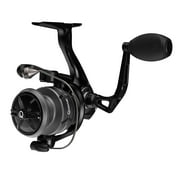 Quantum Accurist Spinning Fishing Reel, Size 25 Reel, Changeable Right- or Left-Hand Retrieve, Oversized Non-Slip Handle Knob and Continuous Anti-Reverse Clutch, Black