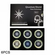 Quantum Anti Radiation Shield 5G EMF Protection - Phones Laptops - 6 Stickers
