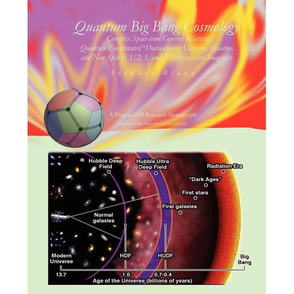 Quantum Big Bang Cosmology: Complex Space-time General Relativity, Quantum Coordinates, Dodecahedral Universe, Inflation, and New Spin 0, 1/2, 1, and 2 Tachyons and Imagyons (Paperback)