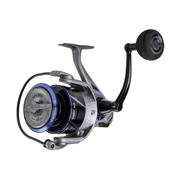 Quantum Cabo Spinning Fishing Reel, Size 8000, 4.7:1 Gear Ratio, 6+1 Bearings