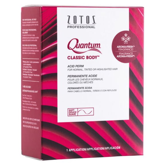 Quantum Classic Body Acid Perm | Normal, Tinted or Highlighted Hair | ZOTOS