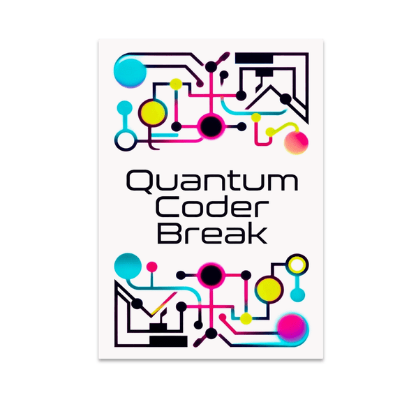 Quantum Computing Wall Decor - Tech Enthusiast - 13x19 Poster Print