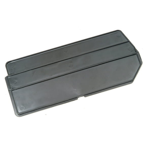 Quantum Storage Systems BinDivider,17.125inL,Plastic,Black,PK6 DUS260