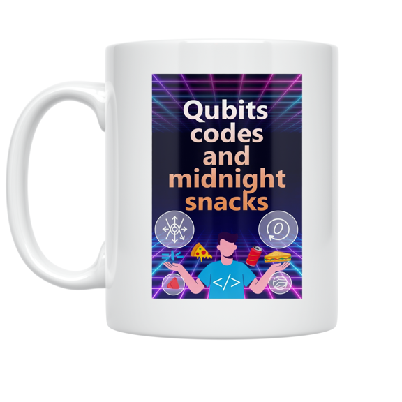 Quantum Developer Humor - Coder Enthusiast - 11 oz Ceramic Coffee Mug