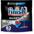 thumbnail image 1 of Quantum Dishwasher Pods, No Pre-Rinse Dishwasher Detergent Soap Removes 24HR Dried-On Stain and Grease, Leaving a Virtually Spotless Shine, 82 Count, 1 of 4