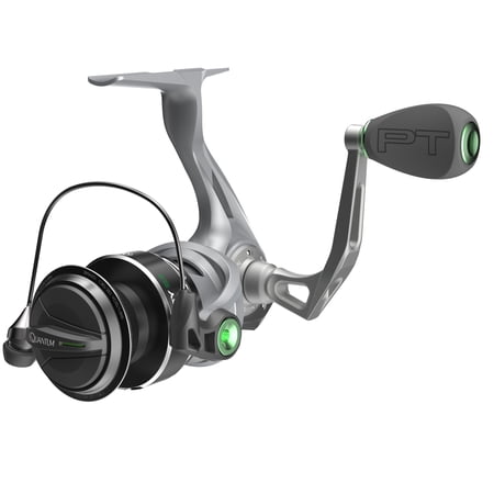 Quantum Energy S3 Spinning Fishing Reel, Size 15 Reel, Silver/Black