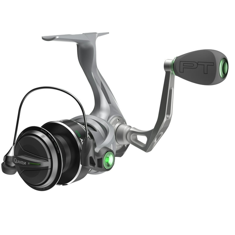 Quantum Energy S3 Spinning Fishing Reel, Size 25 Reel, Changeable Right- or  Left-Hand Retrieve, Continuous Anti-Reverse Clutch, EVA Handle Knobs
