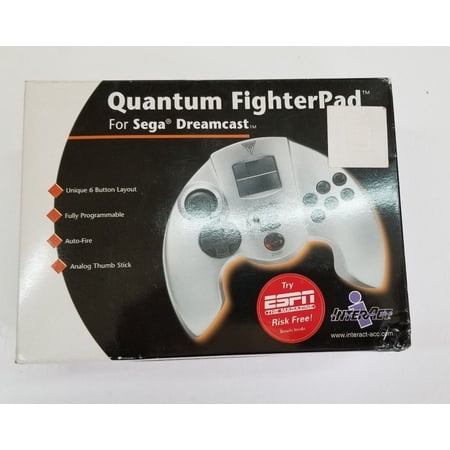 Quantum Fighter Controller for Sega Dreamcast Gamepad Programmable Auto fire