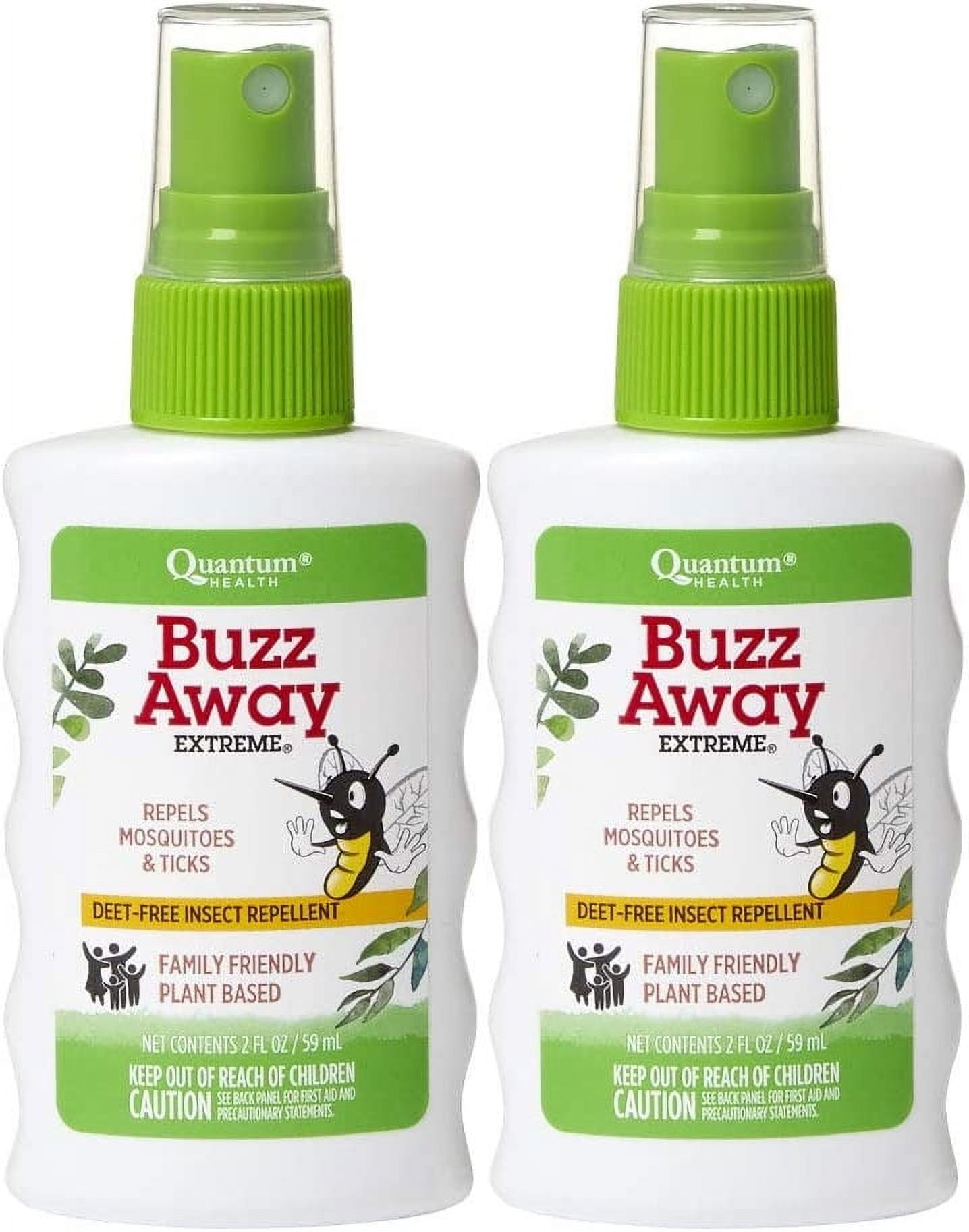 Quantum HealthBased Lemongrass,Peppermint,Citronella Mosquitos and