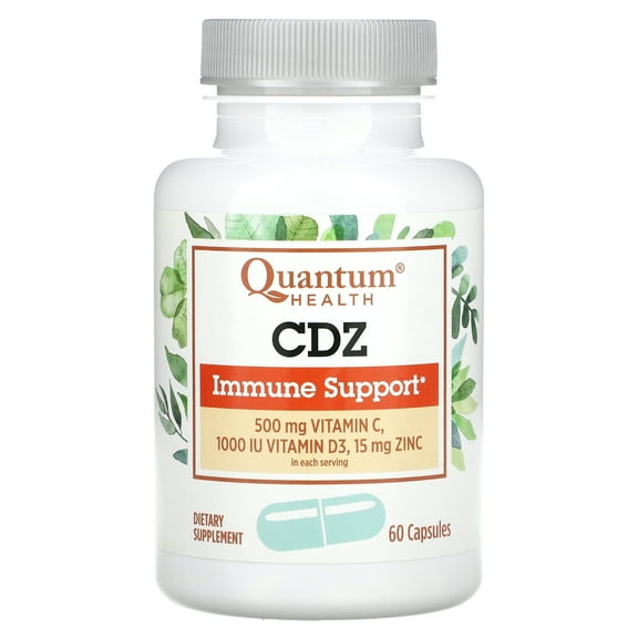 Quantum Health CDZ, Immune Support, 60 Capsules