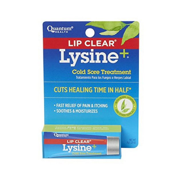 Quantum Health Lip Clear Lysine+ Cold Sore Treatment Ointment