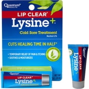 Quantum Health Lip Clear Lysine+ Cold Sore Ointment, 0.25 oz