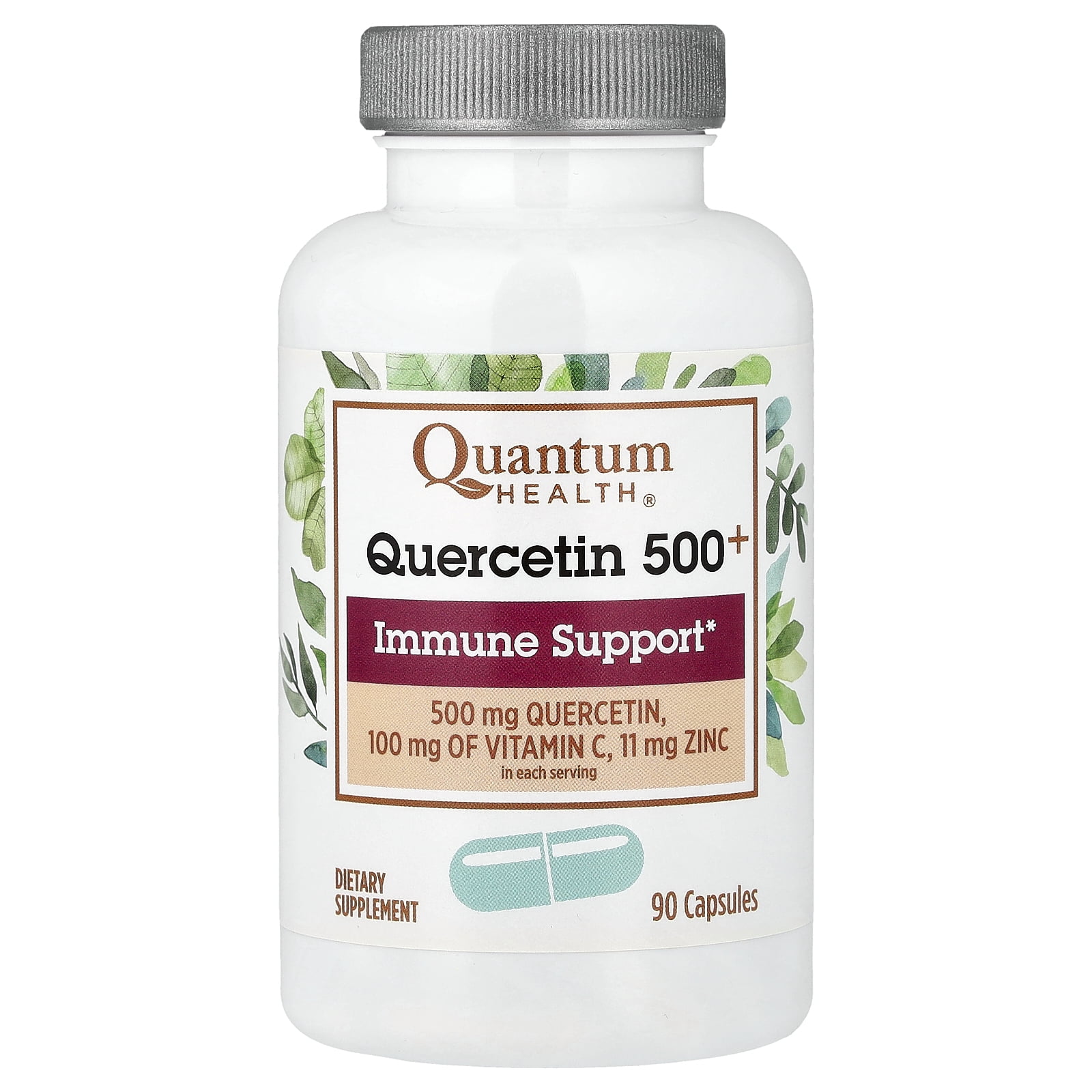 Quantum Health 500 mg Quercetin+ 90 Capsules