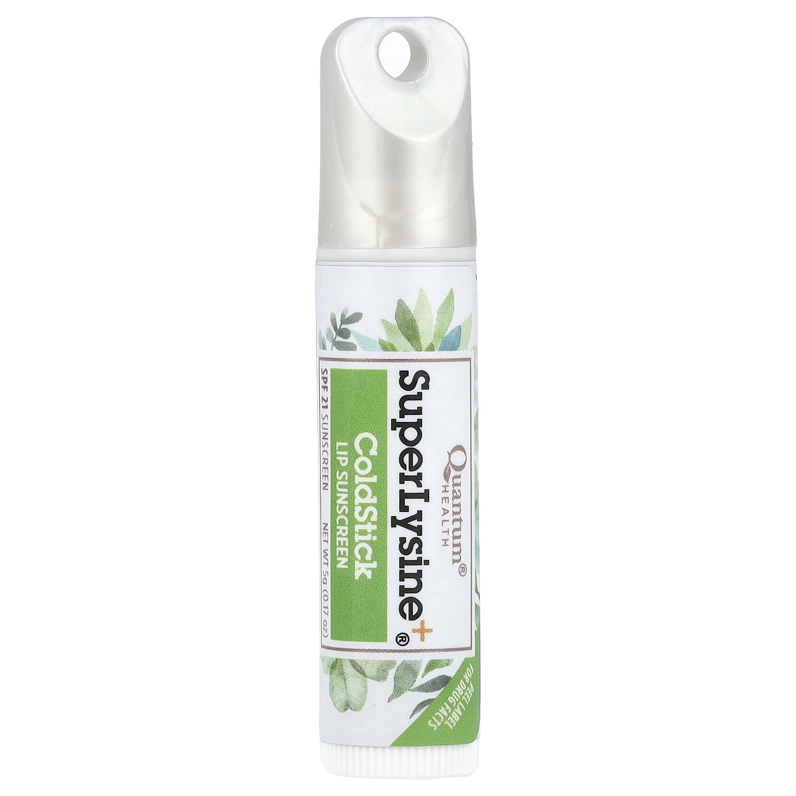 Quantum Health Superlysine+ Coldstick Lip Sunscreen Spf 21 0.17 oz