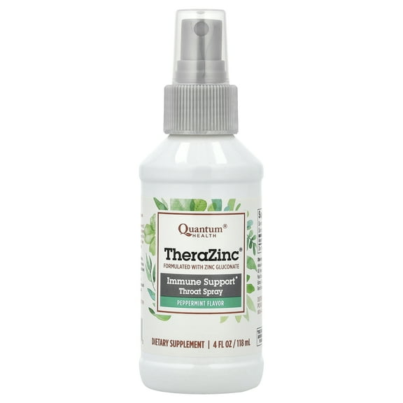 Quantum Health Therazinc Spray - Peppermint 7.4 mg 4 fl oz Spray