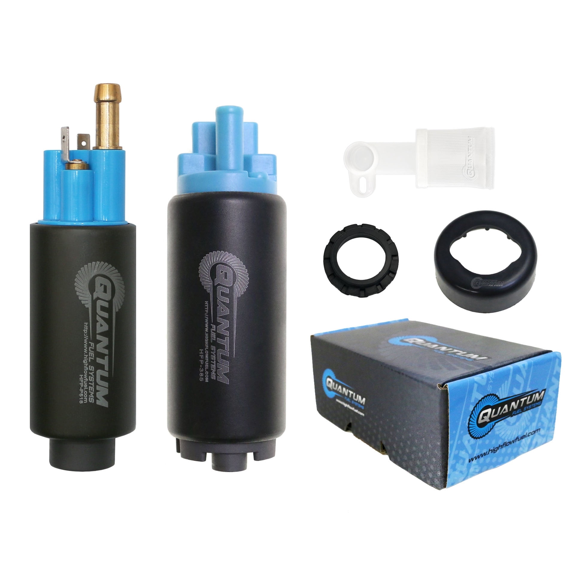 Quantum Inboard High + Low Pressure Dual Fuel Pumps for Mercury VST All, Replaces 866169T01