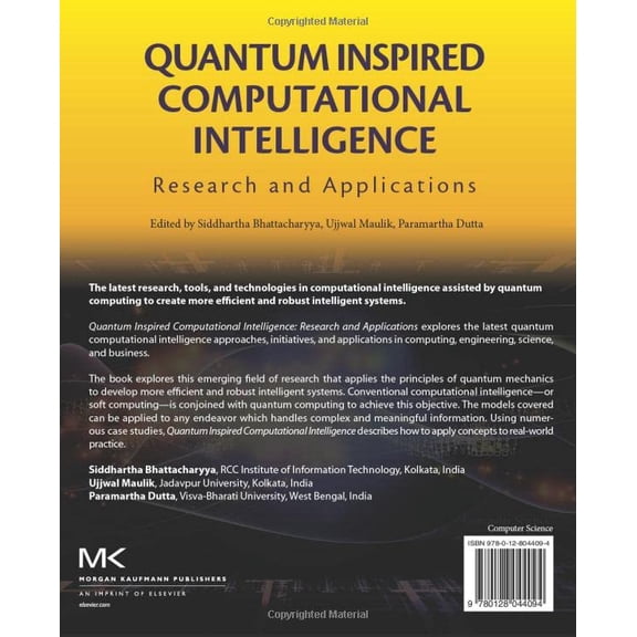 Pre-Owned Quantum Inspired Computational Intelligence: Research and Applications [Paperback] Bhattacharyya, Siddhartha; Maulik, Ujjwal and Dutta, Paramartha