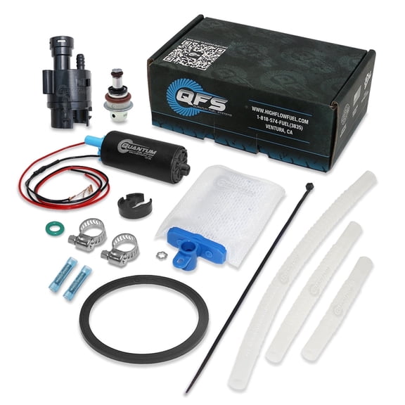 Quantum Intank EFI Fuel Pump w/ 58 PSI Regulator & Filter for Polaris Ranger 570 Full Size 2015, Replaces 2204852