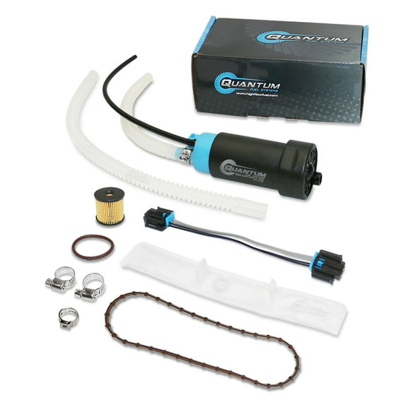 Quantum Intank Fuel Pump w/ Tank Seal & Fuel Filter Kit for Harley-Davidson FLHTC Electra Glide Classic EFI 2008-2013, Replaces 62908-08