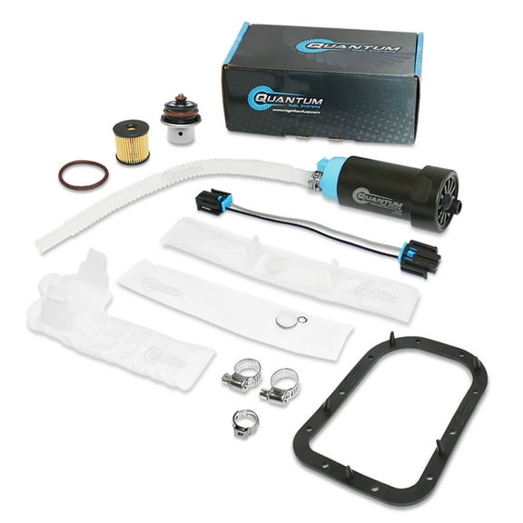 Quantum Intank Fuel Pump w/ Tank Seal & Fuel Filter Kit for Harley-Davidson FLSTN Softail Deluxe EFI 2008-2017, Replaces 75284-08A