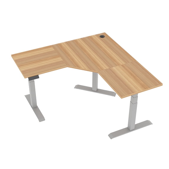 Quantum L-Shaped Electric Sit-Stand Desk Corner Height Adjustable Desk