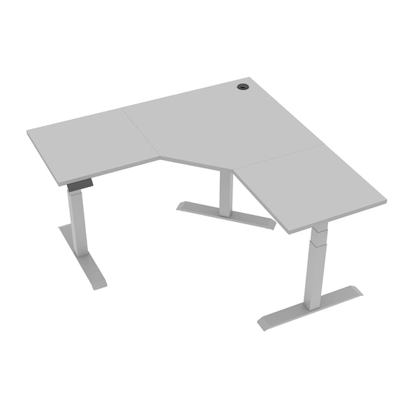 Quantum L-Shaped Electric Sit-Stand Desk Corner Height Adjustable Desk