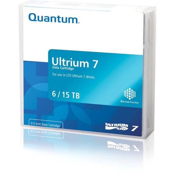 Quantum LTO Ultrium-7 Data Cartridge - LTO-7 - Labeled - 6 TB (Native) / 15 TB (Compressed) - 3149.61 ft Tape Length